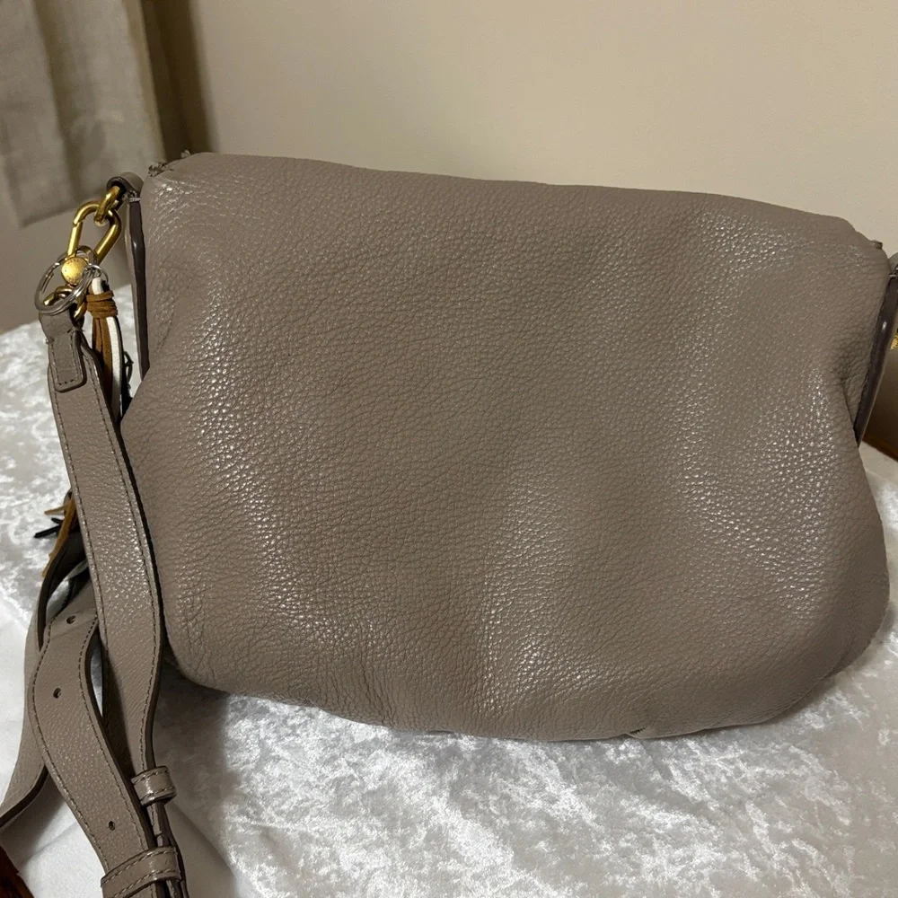 Marc by Marc Jacobs New Q Natasha Crossbody Shoulder Bag-Cement - Picture 2 of 14